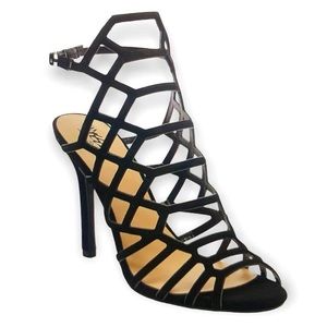 Kylea Caged Strappy Gladiator Heels